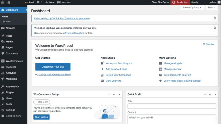 LOGGING IN TO WORDPRESS