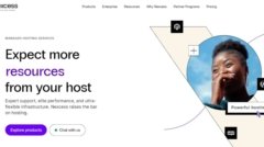 Nexcess Review Home page