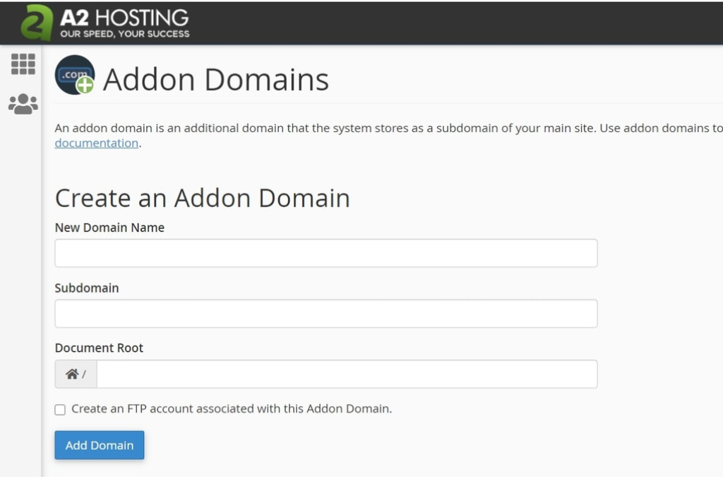 addon_domain_a2_hosting
