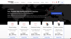 Inmotion home page review