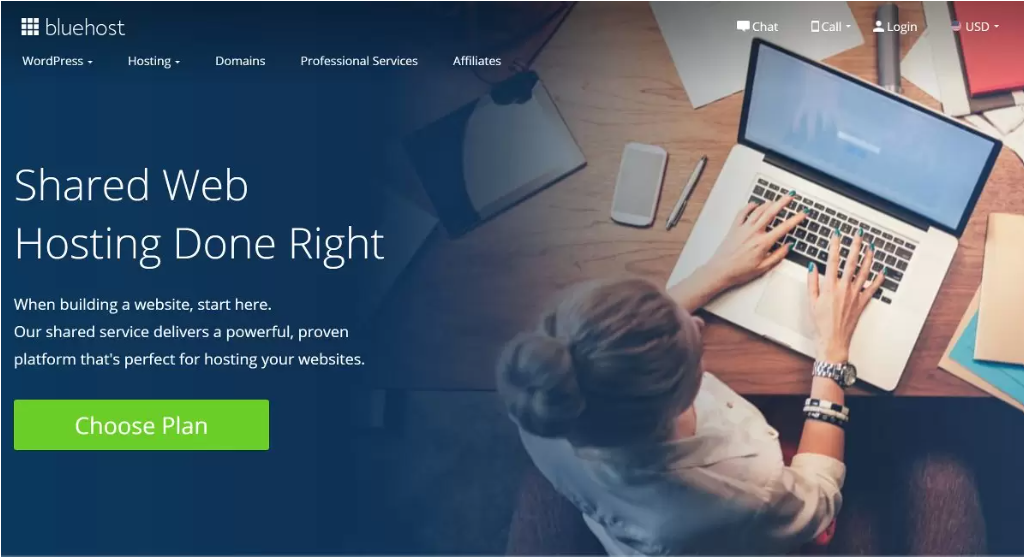 Shared_web_hosting bluehost