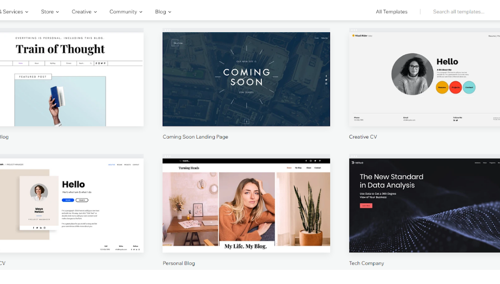 WIX WEBSITE DESIGN
