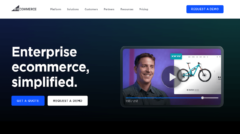 big commerce home page review template