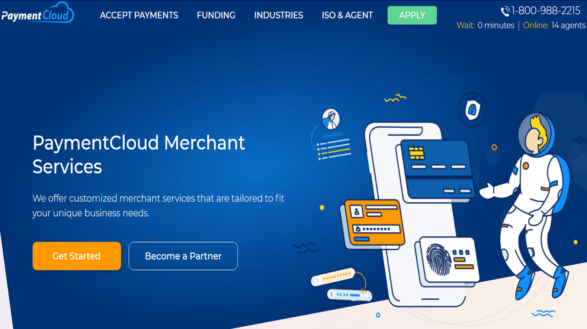 Paymentcloud review home page