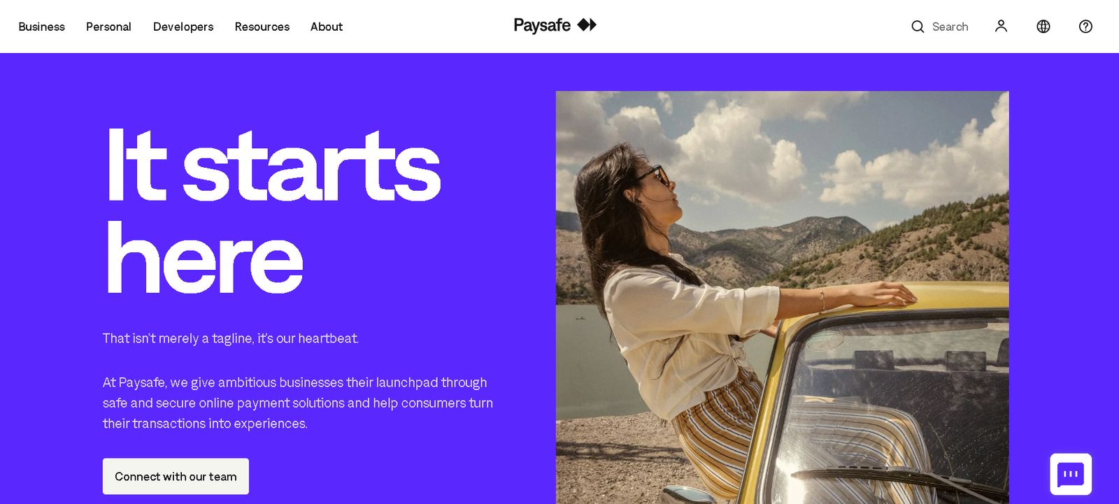 paysafe home page