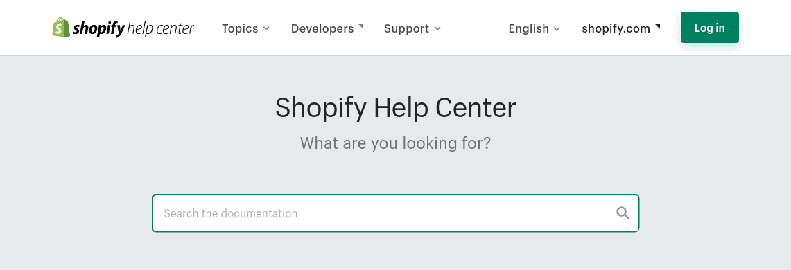 SHOPIFY SUPPORT CONTACT