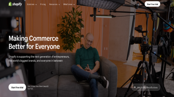 Shopify review template