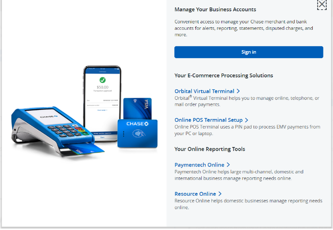 chase payment preview