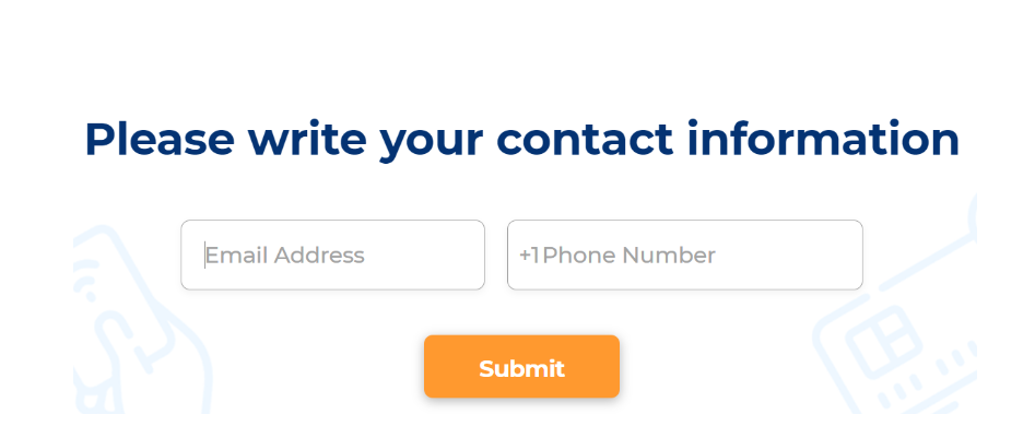 contact us form