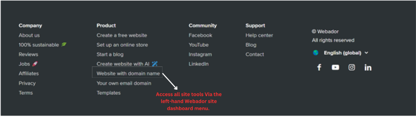 create a new account