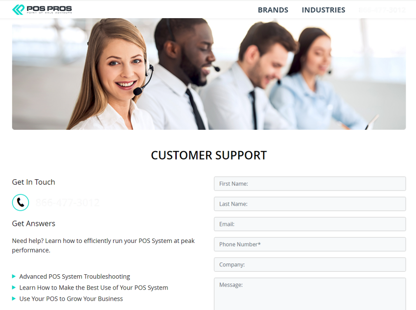 customer support