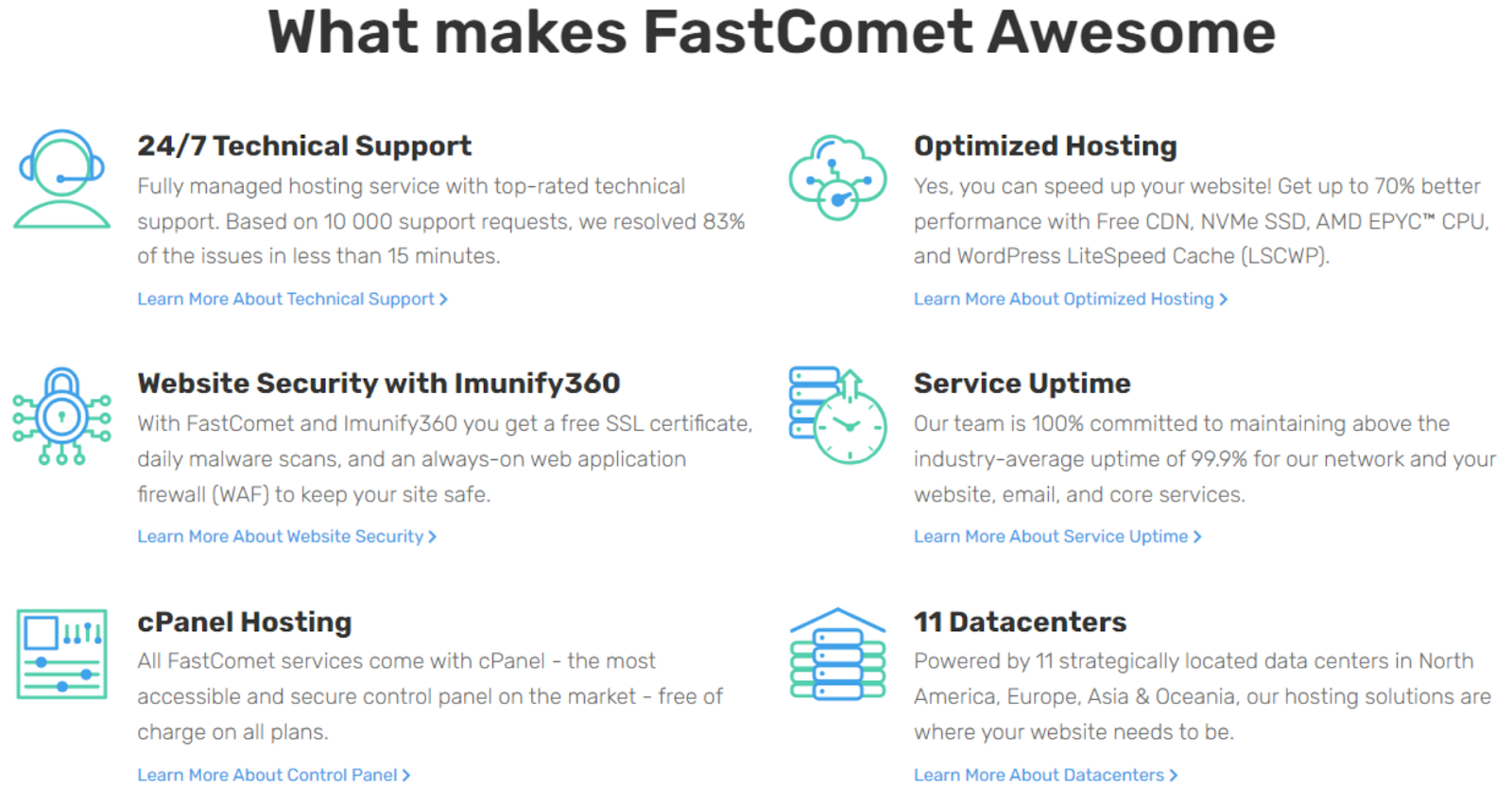 overview template fastcomet