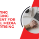 social media advertising
