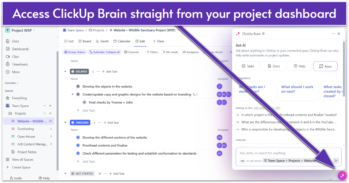 ClickUp AI Can Save Time