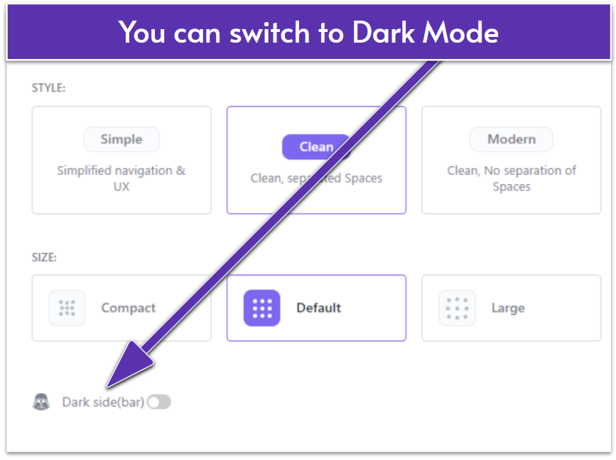 Customizable Layout
