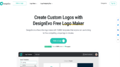 DesignEvo home page