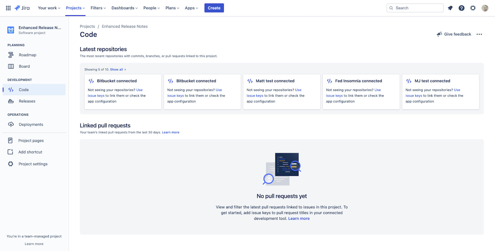 Manage Your Code Without Leaving Jira