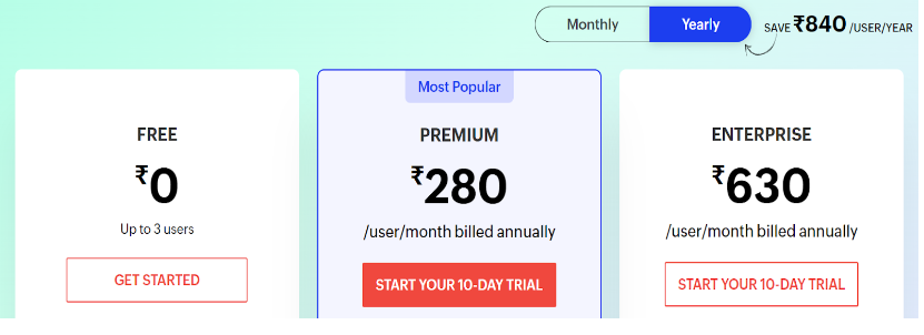 PRICE PLAN