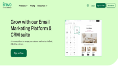 Sendinblue brevo home page