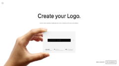 Squarespace Logo Maker home page