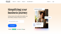 Tailor Brands home page