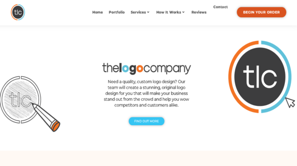The Logo Company home page