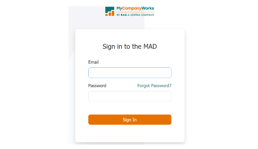 create your account
