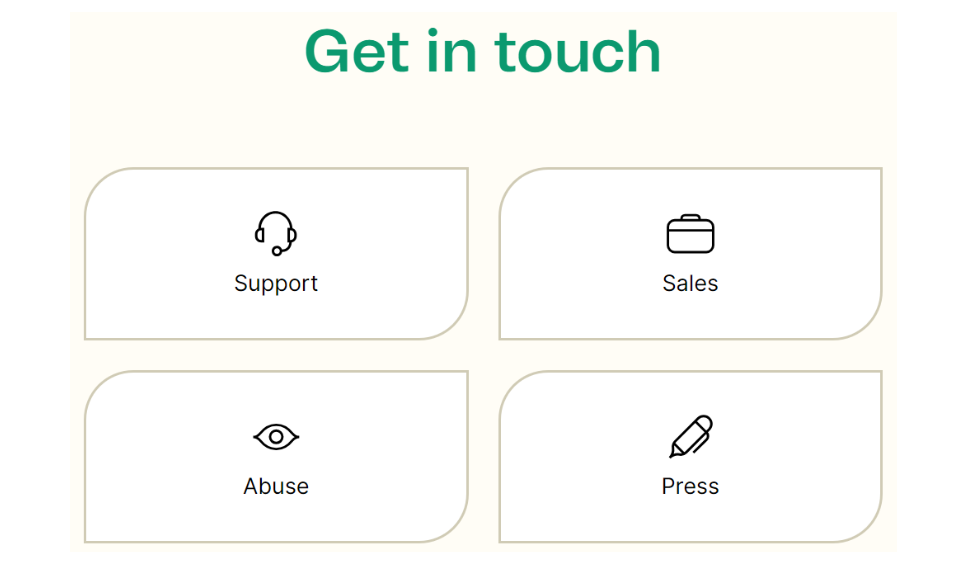 GET IN TOUCH