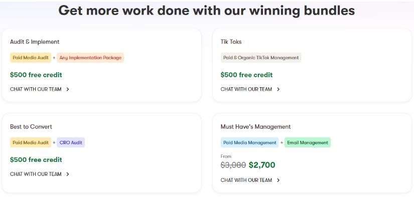 get more work done with our wining bundles