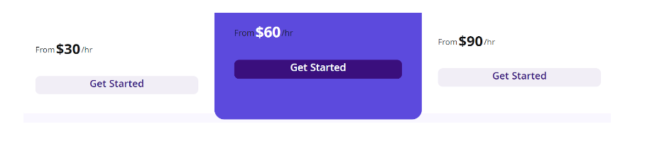 pricing plan