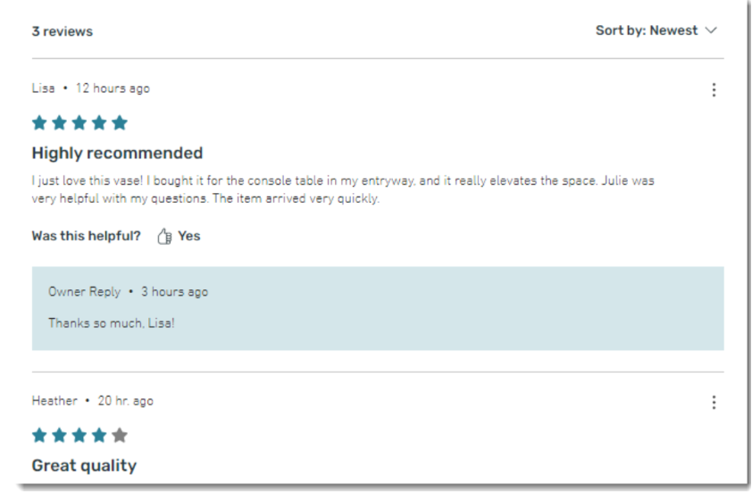 review