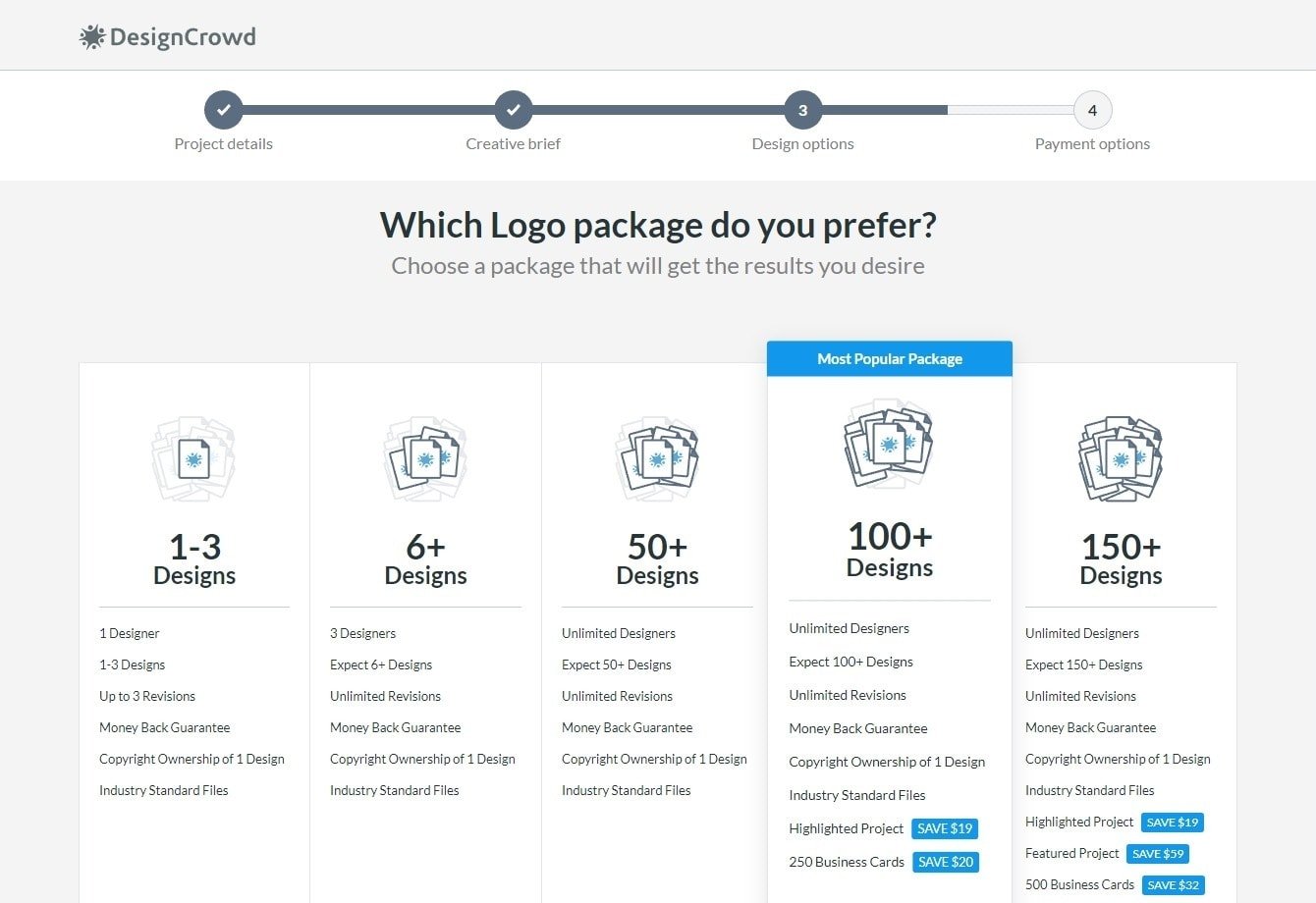 which logo package do your prefer
