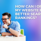 How can I optimize my website