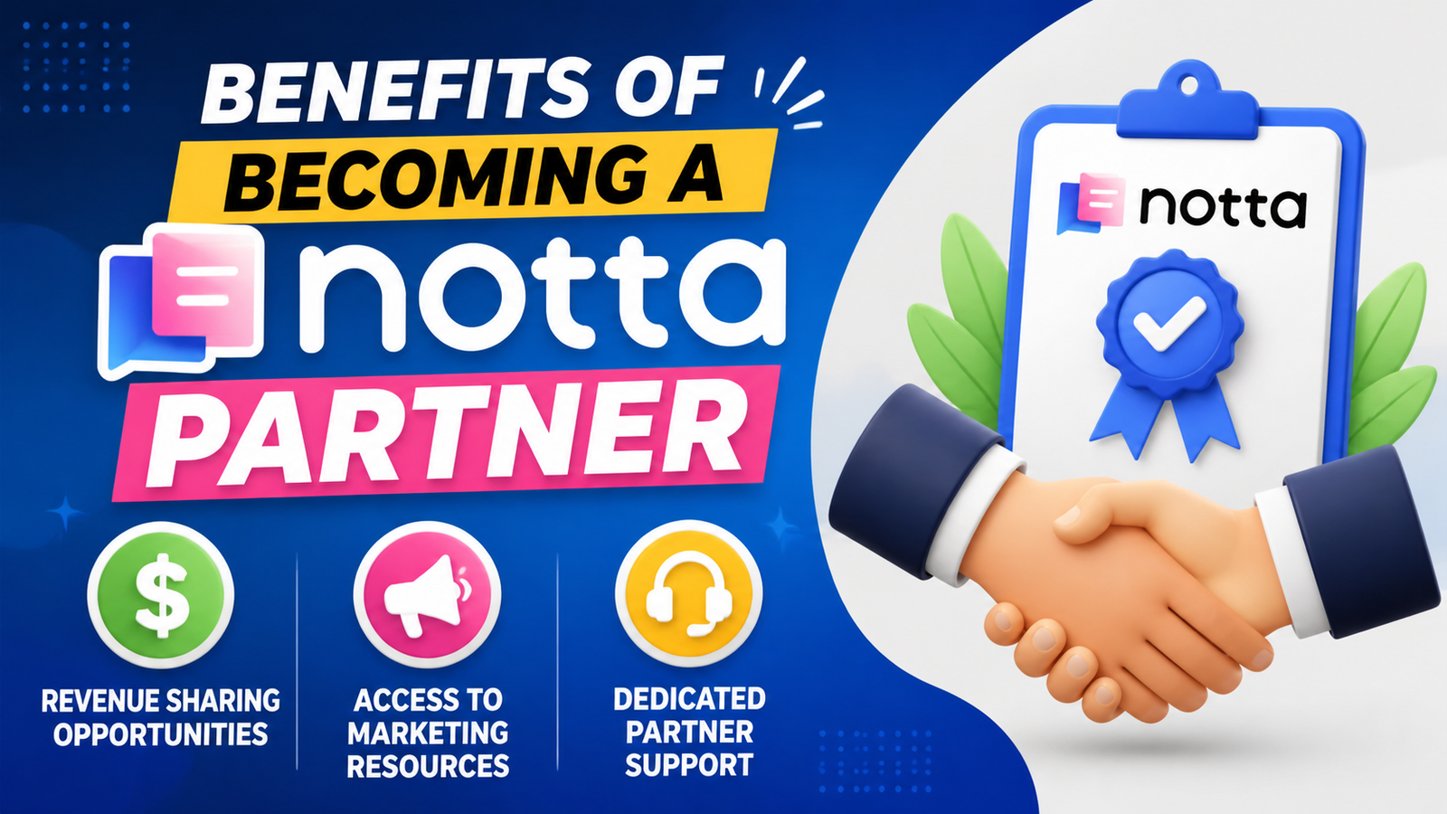 Join Notta’s partner program