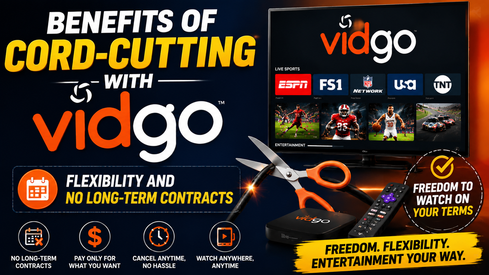 Vidgo Live Streaming TV
