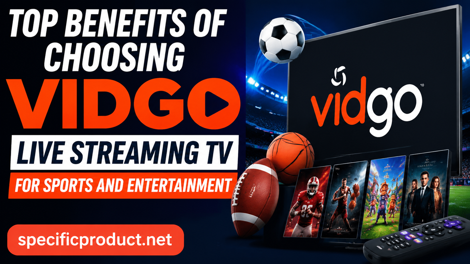 Vidgo Live Streaming TV