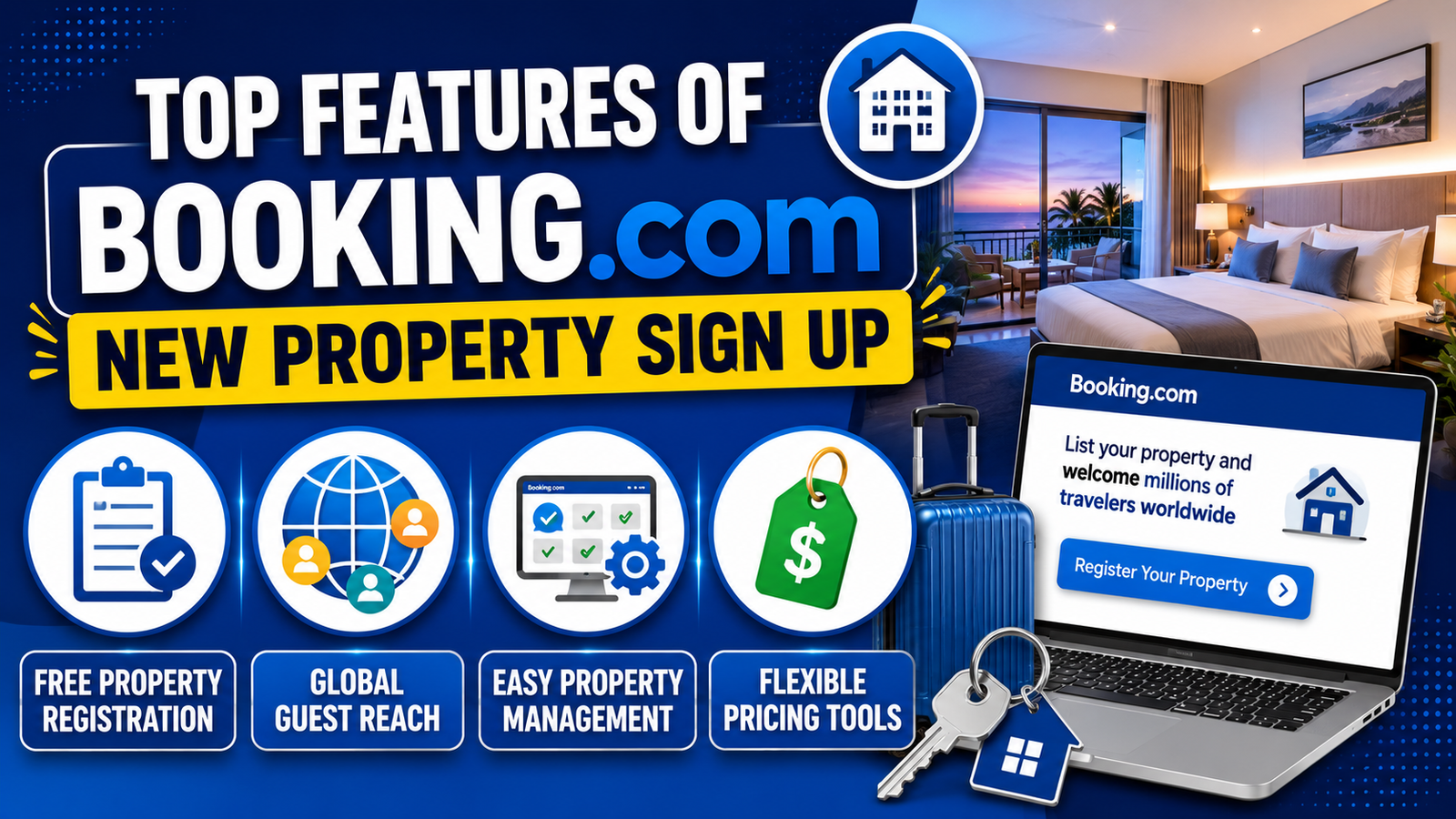 Booking.com New Property Sign Up