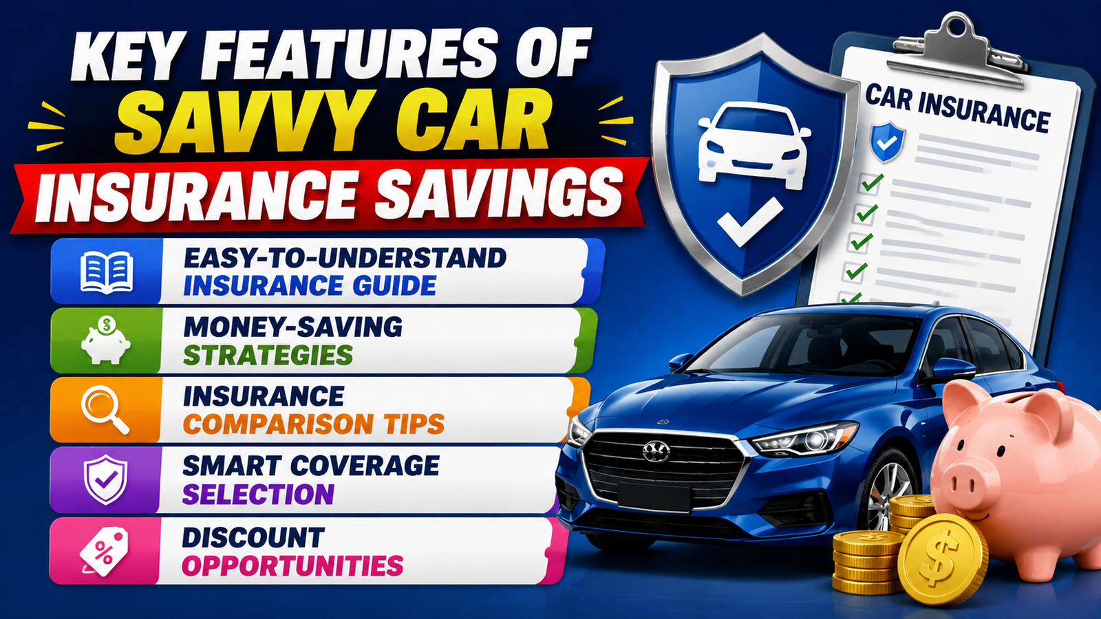 Savvy Car Insurance Savings